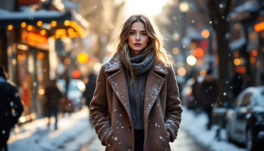 Il cappotto corto di moda è l’alleato dell’inverno ora scontato