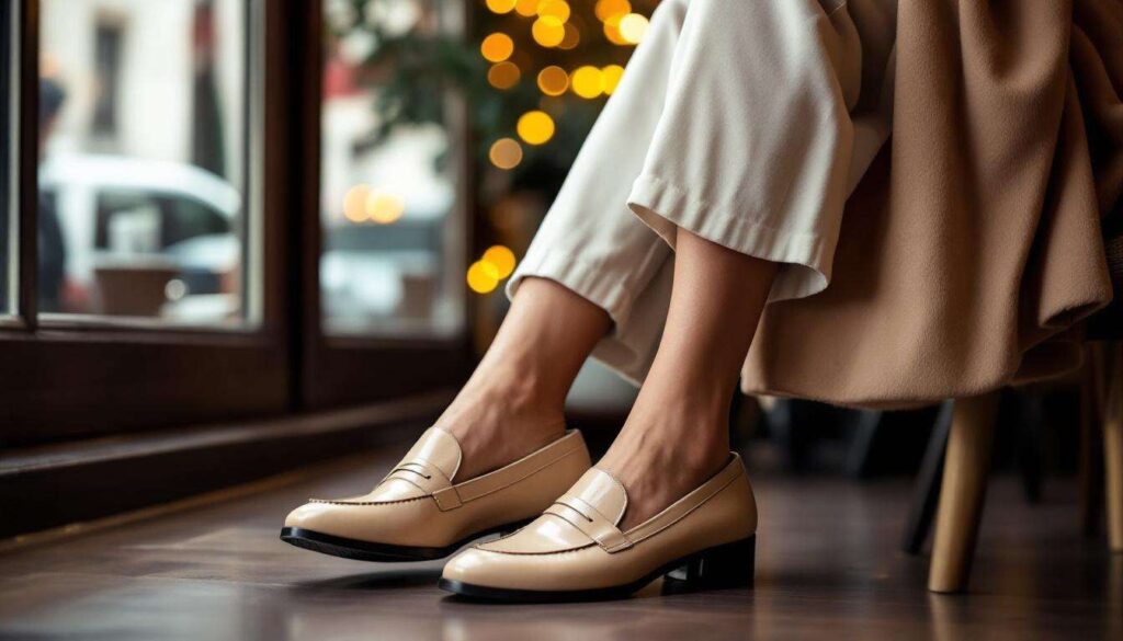 Come abbinare i mocassini beige: le idee outfit più chic dell’Inverno