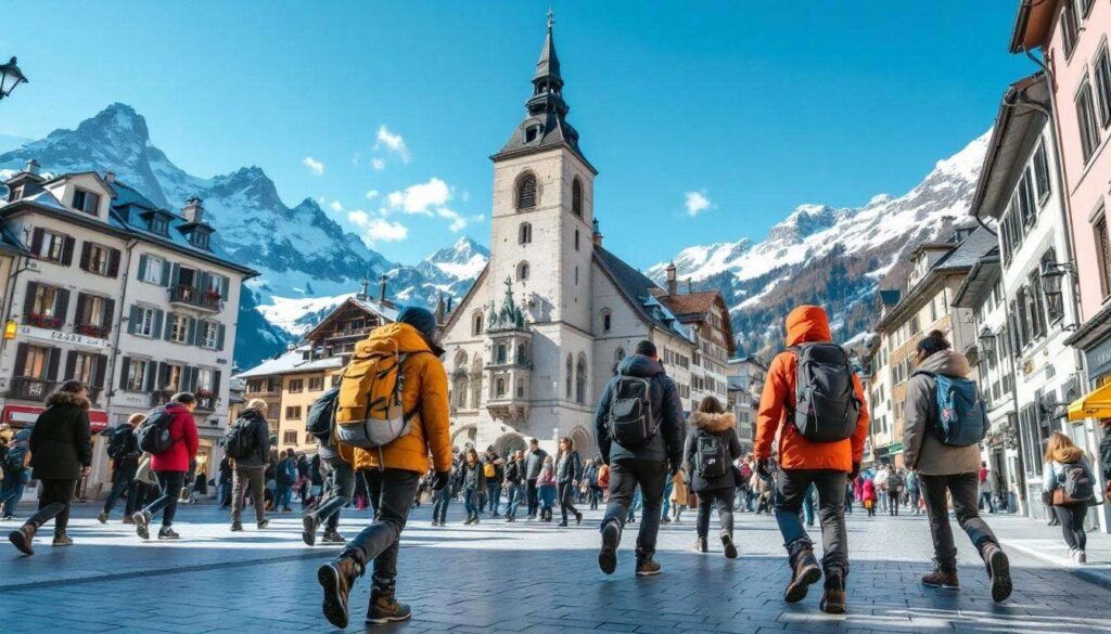 Gli svizzeri preferiscono i vestiti da montagna: anche in città