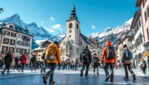 Gli svizzeri preferiscono i vestiti da montagna: anche in città